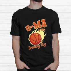 G-ma Of The Birthday Boy Basketball Family Bday Party Shirt