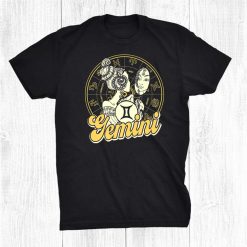 Gemini Zodiac Sign Birthday Born May And June Cute Shirt