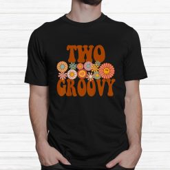 Groovy Two 2nd Matching Family 1st Birthday Party Shirt