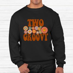 Groovy Two 2nd Matching Family 1st Birthday Party Shirt