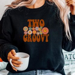 Groovy Two 2nd Matching Family 1st Birthday Party Shirt