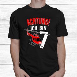 Helicopter Shirt 7th Birthday 7 Years Shirt