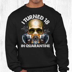 I Turned8 In Quarantine Skull Quarantined8th Birthday Shirt