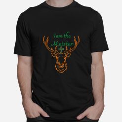Jaegermeister Meister Deer Family Dad Mom Naughty Shirt