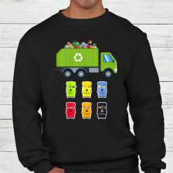 Kids Trash Bins Garbage Trucks Birthday Boy Toddler Shirt