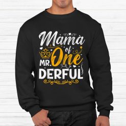 Mama Of Mr One Derful Party Matching Family 1st Birthday Shirt
