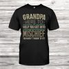 Grandpa Birthday Gifts From Grandchildren Grandpa Mischief Shirt