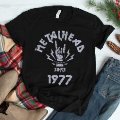 Metalhead Birthday 1977 Listen To Heavy Metal For Metalhead Shirt
