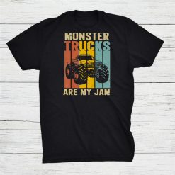 Monster Truck Are My Jam Birthday Party Shirt