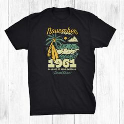November9610 Years Of Being Awesome Birthday Vintage Shirt