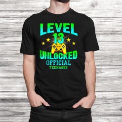 Official Teenager T-Shirt Level3 Unlocked Birthday Shirt
