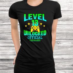 Official Teenager T-Shirt Level3 Unlocked Birthday Shirt