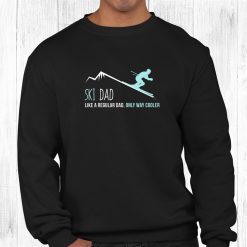 Ski Dad Cute Winter Skiing Shirt