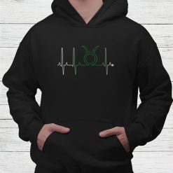 Taurus Zodiac Sign Astrology Heartbeat April May Birthday Shirt