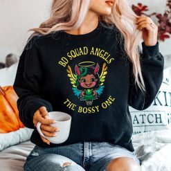 The Bossy Angel Women Birthday Squad Group Shirt