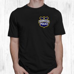 Thermostat Police Pocket Funny Dads Bday Shirt
