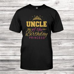 Uncle Of The Birthday Princess Girls Party Shirt