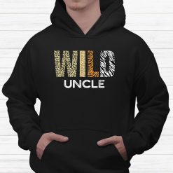 Uncle Of The Wild One Zoo Birthday Safari Jungle  Shirt