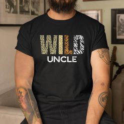 Uncle Of The Wild One Zoo Birthday Safari Jungle  Shirt