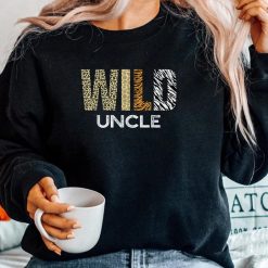 Uncle Of The Wild One Zoo Birthday Safari Jungle  Shirt