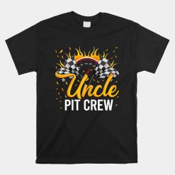 Uncle Pit Crew Car Uncle Of The Birthday Boy Shirt