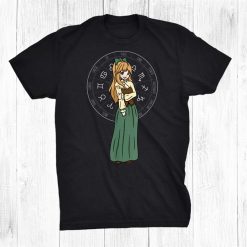 Virgo Horoscope August September Birthday Anime Zodiac Shirt