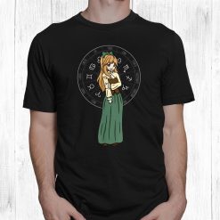 Virgo Horoscope August September Birthday Anime Zodiac Shirt