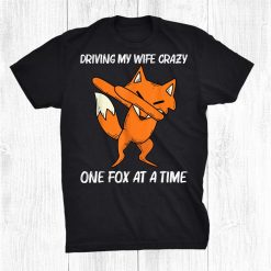 Cool Fox For Men Dad Dabbing Red Swift Fennec Animal Shirt