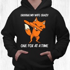 Cool Fox For Men Dad Dabbing Red Swift Fennec Animal Shirt