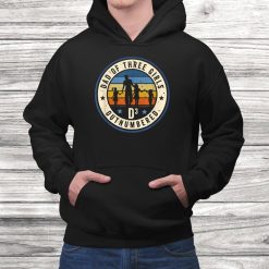 Dad Of Three Girls Outnumbered D3 Cubed Shirt