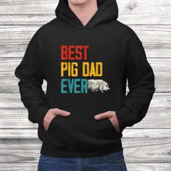 Farmer Dad Funny Cute Animal Farm Gift Idea Pig Shirt