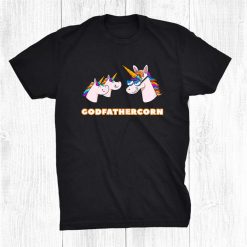 Godfathercorn Godfather 2 Kids Goddaddy Unicorn Shirt