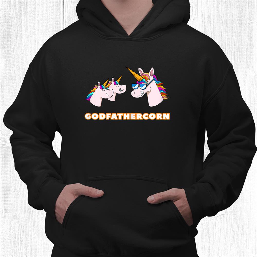 Godfathercorn Godfather 2 Kids Goddaddy Unicorn Shirt