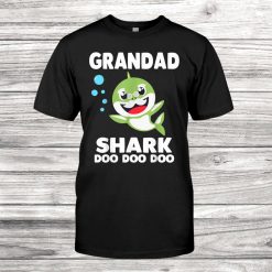 Grandad Shark Shirt Funny Shirt