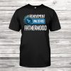 Achievement Unlocked Fatherhood Celebrate Daddy Dad Gamer Shirt