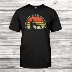 Best Greyhound Dad Ever T-Shirt Dog Father Love Puppy Retro Shirt