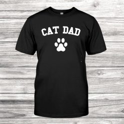 Cat Dad Christmas Gift Best Cat Dad Ever Shirt