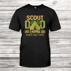 Scout Dad Cub Leader Boy Camping Scouting Troop Den Shirt