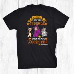 Apparently Were Trouble When Pig Together Halloween Shirt