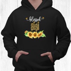 Blessed Gigi Leopard Sunflowers Halloween Fall Shirt