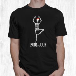 Bone Jour Skeleton French Halloween Shirt