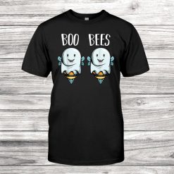 Boo Bees Funny Beekeeper Honey Halloween Couples Matching Shirt