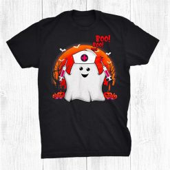 Boo Nurse Halloween Cute Ghost Shirt