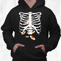Eggs Skeleton Rib Cage X Ray Spooky Halloween Funny Shirt