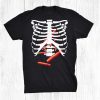 Funny Bacon Skeleton Rib Cage X Ray Spooky Halloween Shirt