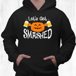 Funny Let's Get Smashed Pumpkin Halloween Shirt