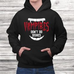 Funny Saying Vampire Fangs Costume Easy Halloween Shirt