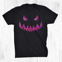 Halloween Cute Pumpkin Pattern Jack O Lantern Halloween Shirt