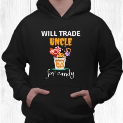 Halloween Family Matching Will Trade Uncle Trick Or Treat Shirt