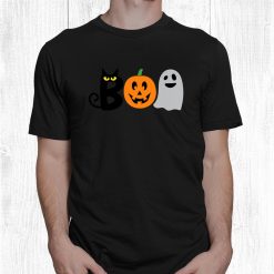Halloween Funny Shirt Boo Pumpkins Boys Girls Kids Costume Funny Shirt